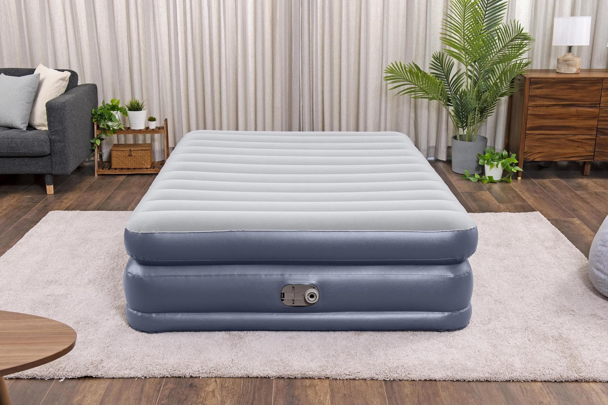 Matelas gonflables  Lit gonflable 2 places QuadComfort pompe électrique intégrée 203x152x51cm Bestway 1