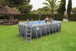 Piscine hors sol Piscine hors sol rectangulaire 488x244x122cm Steel Pro MAX Splashview Bestway 7