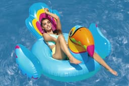 Jeux d'extérieur et trampoline Bouée XXL chevauchable Toucan 207 x 150 cm Bestway 7