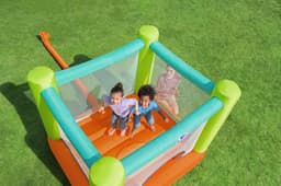 Jeux d'extérieur et trampoline Trampoline à air constant Jump and Soar™, 194 x 175 x 170 cm, 113 kg max, parois en maille, souffleur Bestway 8