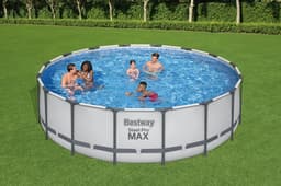 Piscine hors sol Piscine hors-sol sans accessoire steel Pro max ronde 488x488x122cm Bestway 2