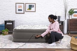 Matelas gonflables Lit gonflable 2 places 203x152x46 cm avec pompe électrique intégrée Bestway 9