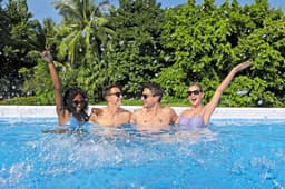 Piscine hors sol Piscine hors sol rectangle 732 x 366 x 132 cm Power Steel Bestway 5