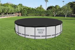 Accessoires Piscine Bâche 4 saisons ronde 555 cm pour piscine hors sol ronde Ø 549 cm Bestway 2