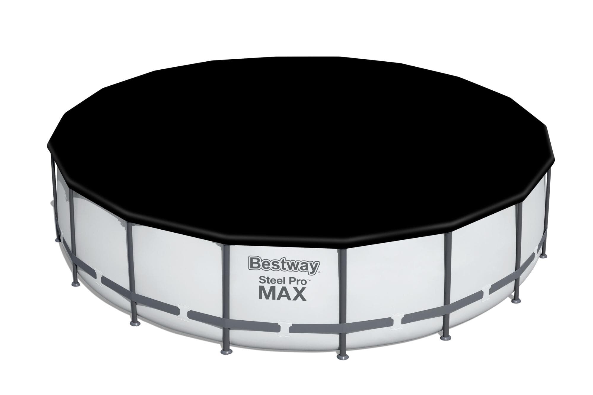 Accessoires Piscine Bâche 4 saisons ronde 555 cm pour piscine hors sol ronde Ø 549 cm Bestway 1