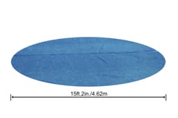 Accessoires Piscine Bâche à bulles ronde Ø 462cm pour piscine hors sol ronde Ø 457 à 488cm Bestway 2