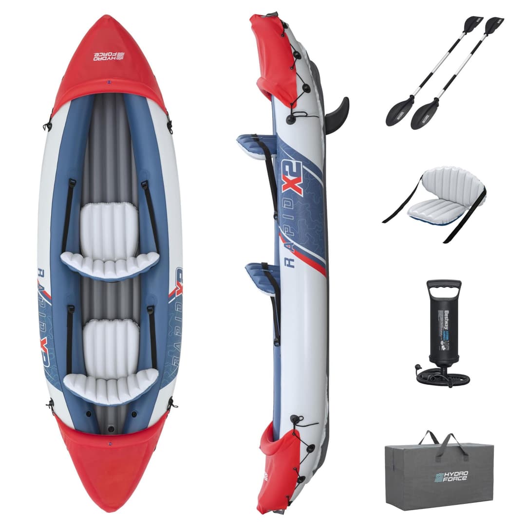 Bateaux, paddle et kayak Kayak gonflable 2 places Rapid X2 321 cm Bestway 3