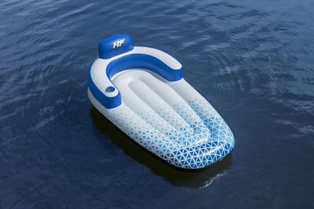 Jeux d'extérieur et trampoline Matelas gonflable piscine 1 place Indigo Wave 191 x 107 cm Bestway 4