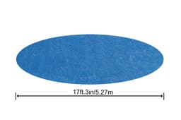 Accessoires Piscine Bâche à bulles ronde Ø 527cm pour piscine hors sol ronde Ø 549 cm Bestway 2