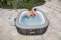 Spa Spa gonflable carré Lay-Z-Spa Majorca Hydrojet Pro 4 - 6 personnes Bestway 9