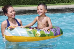 Jeux d'extérieur et trampoline Bateau gonflable enfant 102 x 69 cm Disney Mickey Roadster Bestway 5