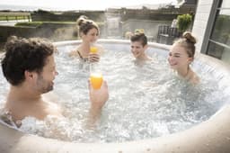 Spa Gonflable Spa gonflable rond Lay-Z-Spa Palm Springs Airjet 4 - 6 personnes Bestway 5