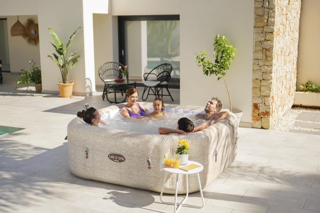 Spa Gonflable Spa gonflable carré Rome Smart AirJet EnergySense 5 - 7 places Bestway 5