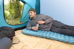 Camping et tente Matelas gonflable de trekking 183 x 63.5 x 7.5 cm avec gonfleur Bestway 4