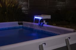 Accessoires Piscine Fontaine cascade lumineuse pour piscine hors sol Bestway 4