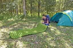 Camping et tente Matelas gonflable de trekking 198 x 71 x 6.5 cm WanderLite  Bestway 4