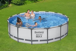 Piscine hors sol Piscine hors sol ronde Steel Pro Max 457 x 107 cm Bestway 2