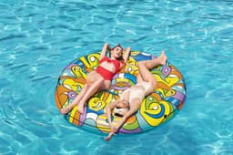 Jeux d'extérieur et trampoline île gonflable POP Island diamètre 188 cm Bestway 2