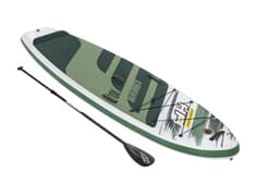 Bateaux, paddle et kayak Paddle SUP gonflable Hydro-Force™ Kahawai 310 x 86 x 15 cm avec pompe, pagaie, leash et sac à dos de transport Bestway 1