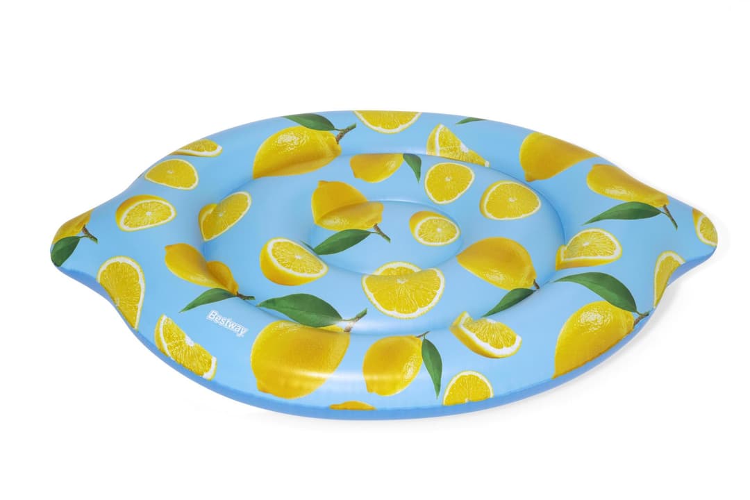Jeux d'extérieur et trampoline Ile gonflable parfumée citron Scentsational™ Lemon 176 x 123 cm Bestway 2