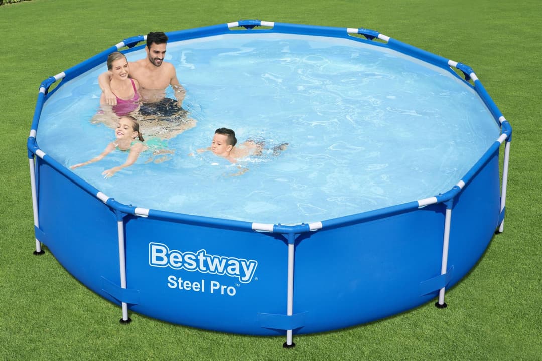 Piscine hors sol Piscine hors sol Steel Pro ronde 305 x 76 cm bleu clair Bestway 5