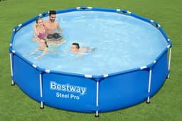 Piscine hors sol Piscine hors sol Steel Pro ronde 305 x 76 cm bleu clair Bestway 5