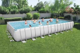 Piscine hors sol Piscine hors sol rectangle Power Steel 956 x 488 x 132 cm Bestway 3