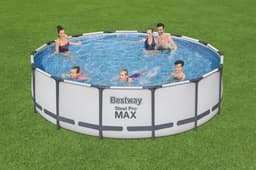 Piscine hors sol Piscine hors sol ronde sans accessoire steel Pro max 427x427x107cm Bestway 2
