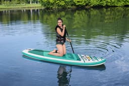 Bateaux, paddle et kayak Paddle SUP gonflable Huaka'i Tech Set Hydro-Force™ 305 x 84 x 12 cm, pompe, sac à dos, leash, pagaie Bestway 7