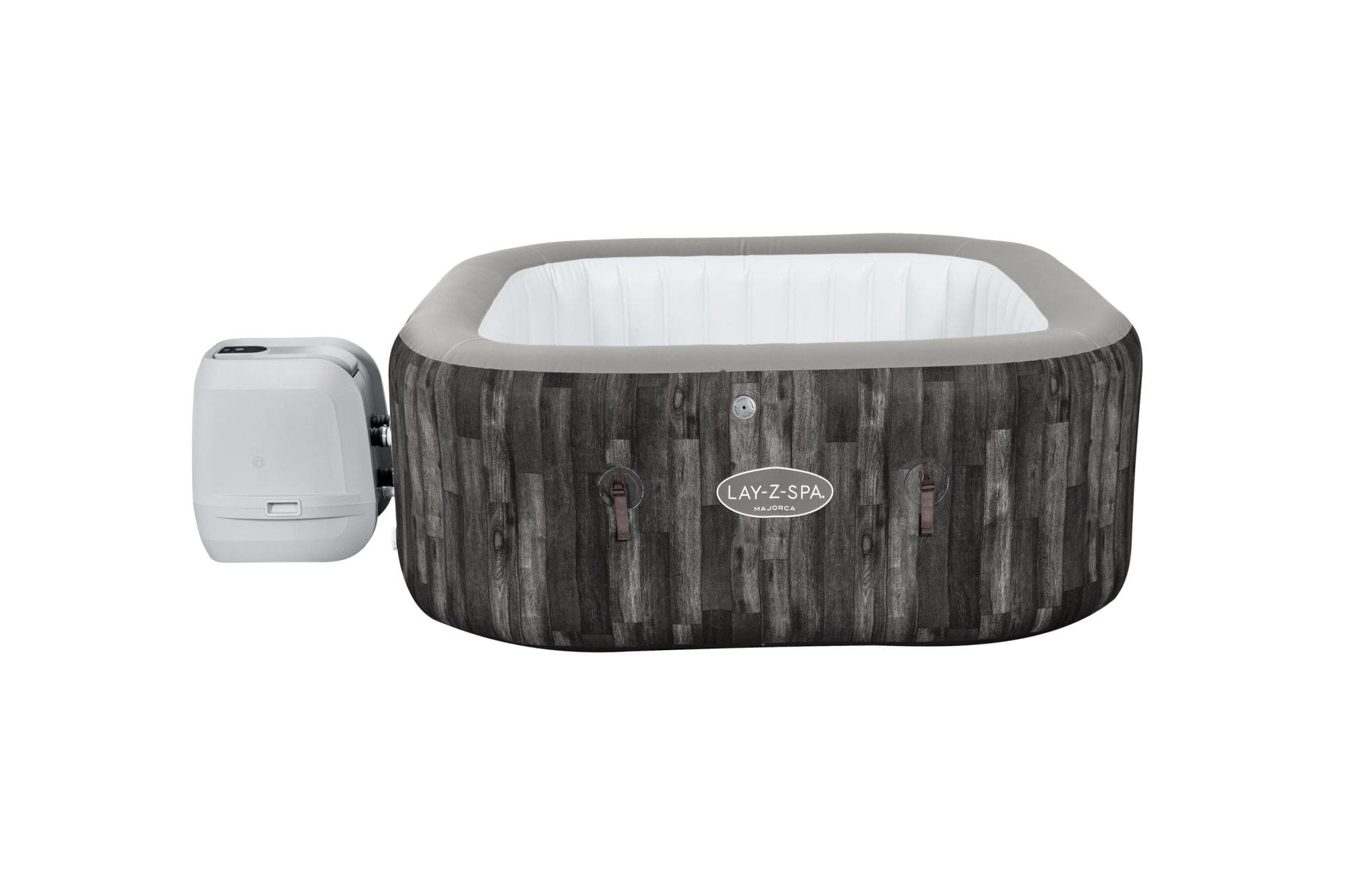 Spa Spa gonflable carré Lay-Z-Spa Majorca Hydrojet Pro 4 - 6 personnes Bestway 1