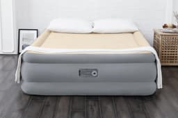 Matelas gonflables Lit gonflable 2 places 203x152x46 cm avec pompe électrique intégrée gris Bestway 3