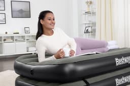Camping et tente Matelas gonflable 2 places 188 x 99 x 25 cm lits jumeaux 3 en 1 Bestway 5