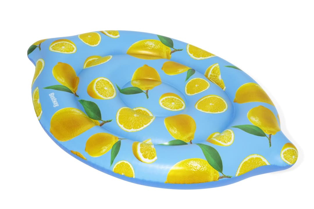 Jeux d'extérieur et trampoline Ile gonflable parfumée citron Scentsational™ Lemon 176 x 123 cm Bestway 3