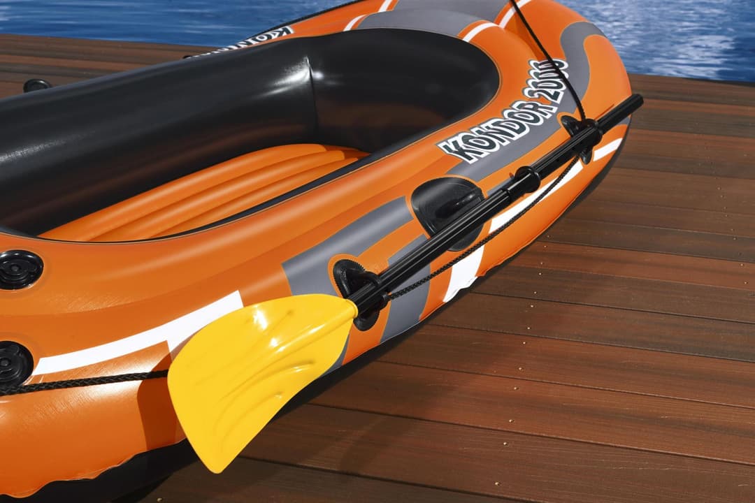 Bateaux, paddle et kayak Bateau gonflable Kondor 2000, 2 rames, gonfleur, 188 x 98 x 30 cm Bestway 4