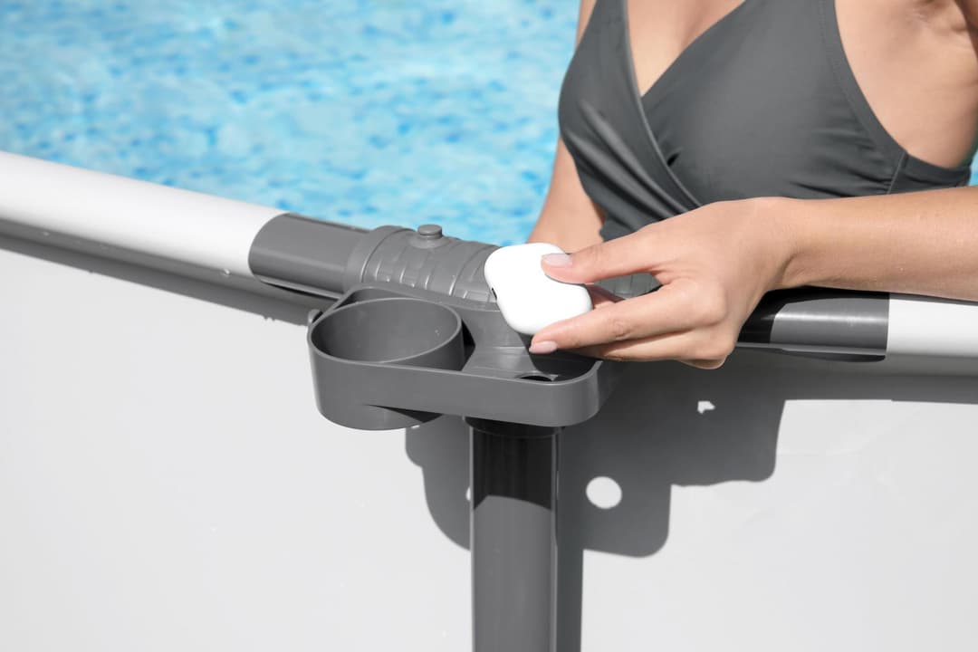 Accessoires Piscine Porte-gobelets pour piscine Steel Pro Max x 4 unités Bestway 5