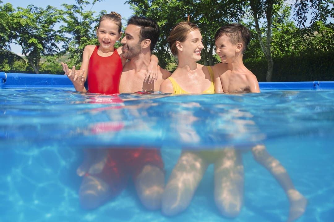 Piscine hors sol Piscine hors sol rectangle Steel Pro 400 x 211 x 81 cm bleu clair Bestway 4