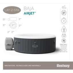 Spa Gonflable Spa gonflable rond Lay-Z-Spa Baja Airjet 2 - 4 personnes Bestway 8