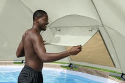 Accessoires Piscine Auvent pour piscines tubulaires rondes entre 3,05 et 5,49m de diamètre Bestway 8