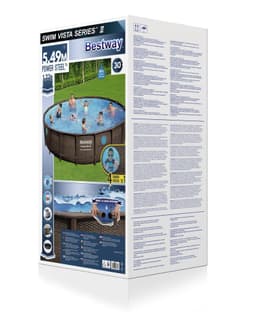 Piscine hors sol Piscine hors sol ronde 549x122cm Power Steel Swim Vista Series II Bestway 7