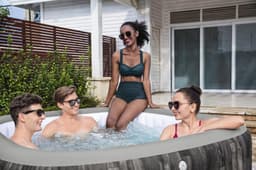 Spa Spa gonflable carré Lay-Z-Spa Majorca Hydrojet Pro 4 - 6 personnes Bestway 5