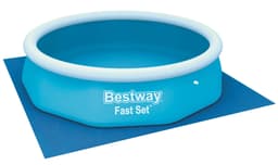 Accessoires Piscine Tapis de sol carré 335x335cm pour piscine hors sol diamètre max 305cm Bestway 8