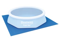 Accessoires Piscine Tapis de sol carré 274 x 274 cm pour piscine hors sol 244 x 244 cm Bestway 4