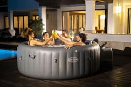 Spa Spa gonflable rond Lay-Z-Spa Santorini Hydrojet pro 5 - 7 personnes Bestway 6