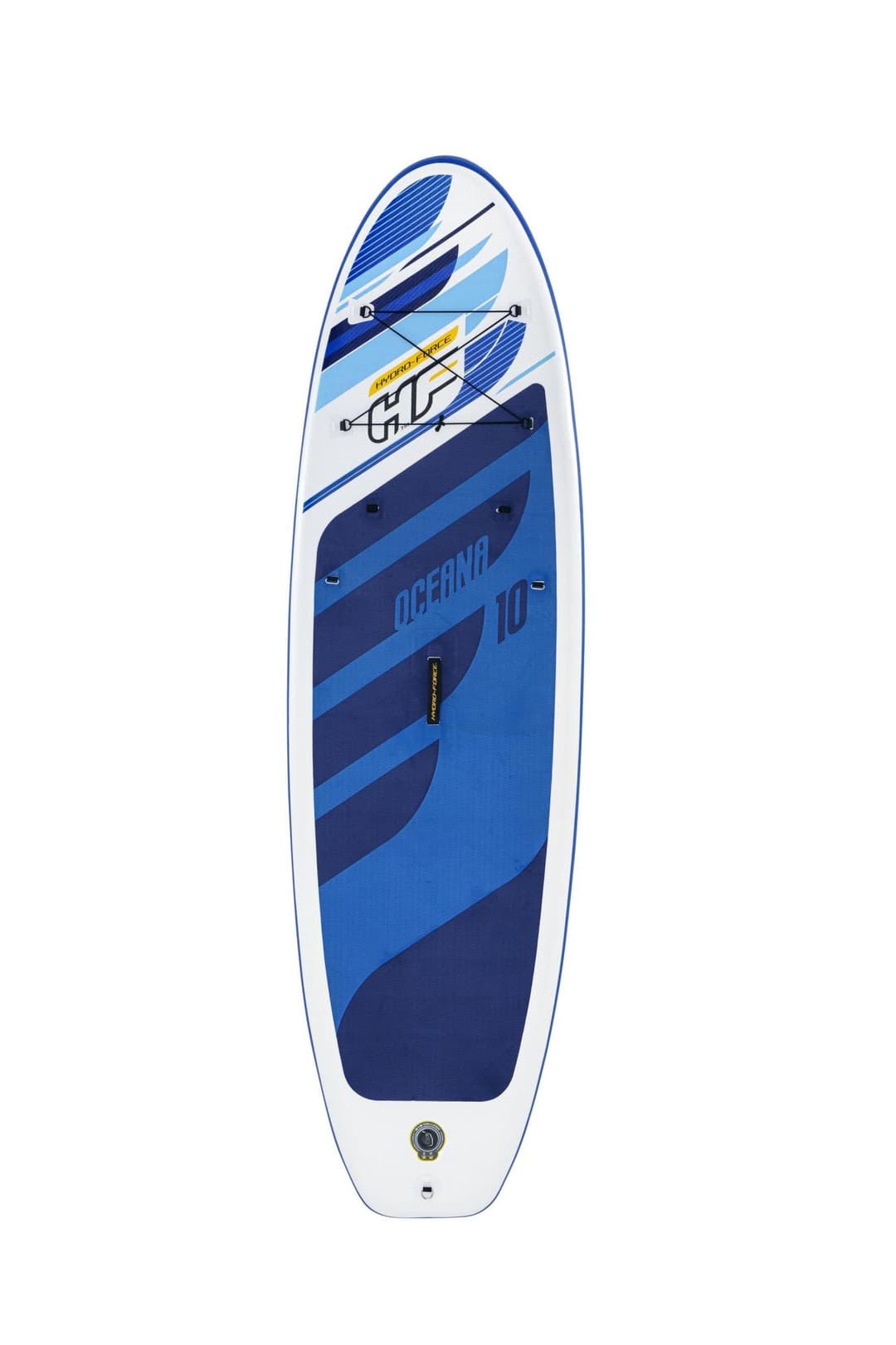 Bateaux, paddle et kayak Paddle SUP gonflable Hydro-Force™ Oceana 305 x 84 x 12 cm transformable en kayak avec siège, cale-pieds, pagaie, pompe et sac à dos de transport Bestway 4