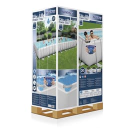 Piscine hors sol Piscine hors sol rectangle Power Steel 956 x 488 x 132 cm Bestway 6