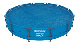 Accessoires Piscine Bâche à bulles ronde Ø 356cm piscine hors sol ronde Ø 366cm ou 396cm Bestway 8
