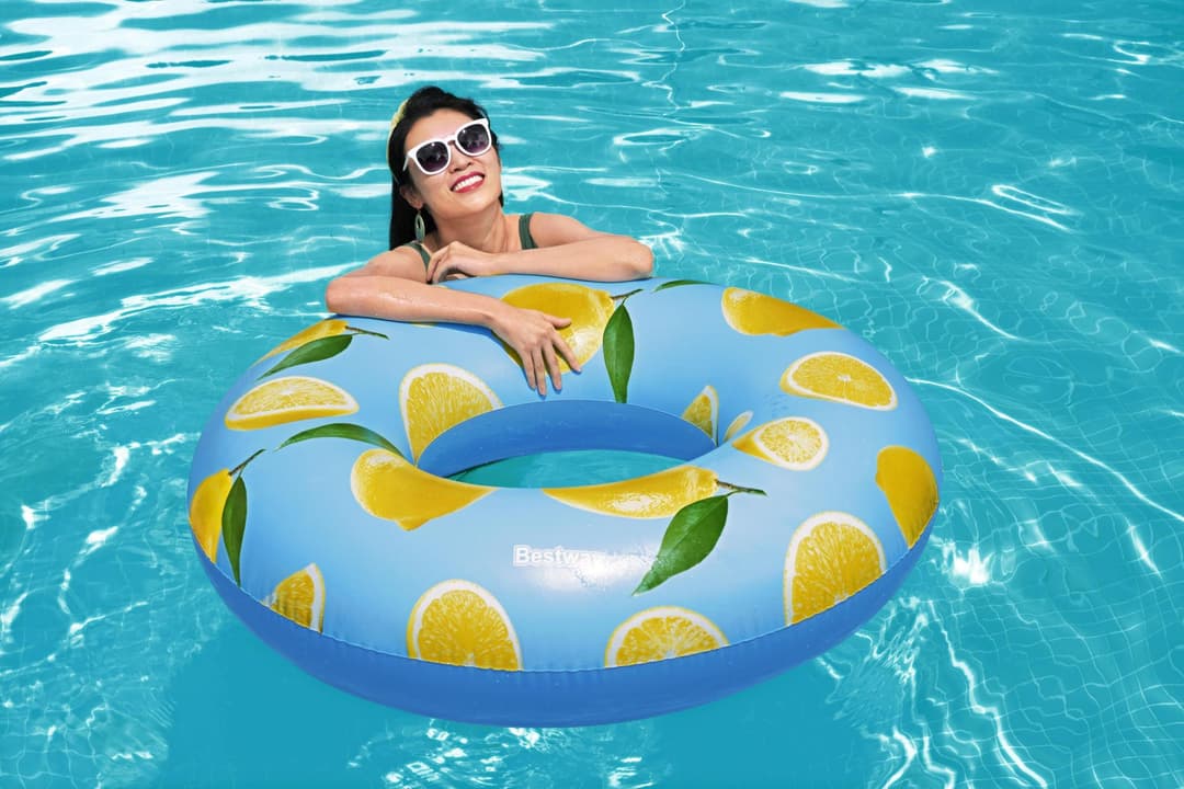 Jeux d'extérieur et trampoline Bouée parfumée au citron 119 cm Scentsational Lemon Bestway 4