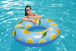 Jeux d'extérieur et trampoline Bouée parfumée au citron 119 cm Scentsational Lemon Bestway 4