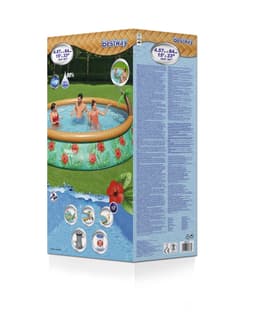 Piscine hors sol Piscine autoportante Fast Set ronde 457 x 84 cm avec filtration Bestway 8