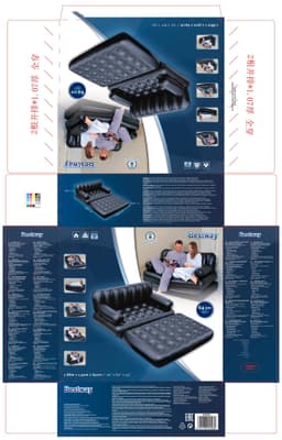 Matelas et mobilier gonflable Canapé gonflable multifonctions MultiMax 5-en-1 Bestway 9